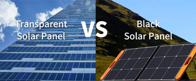 Transparent or Black Solar Panel? How to Choose Between Them?