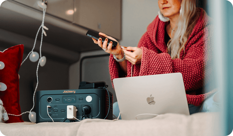 Jackery solar generator for home backup