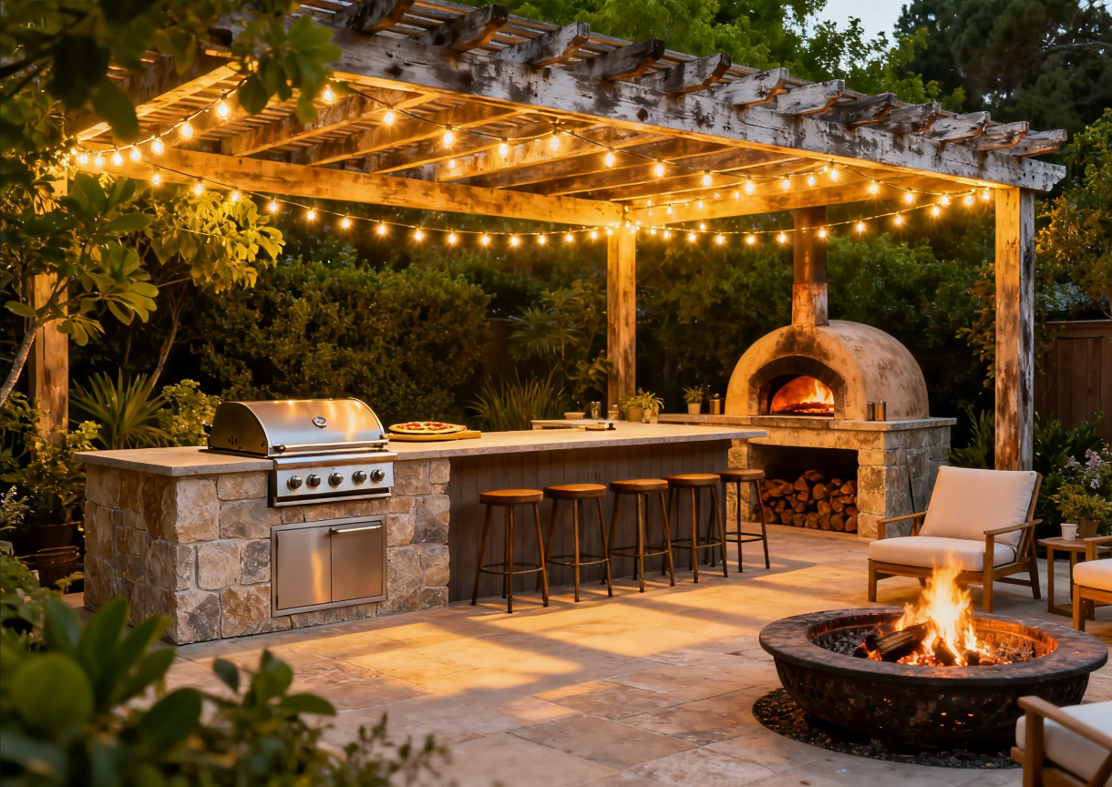 Outdoor kitchen