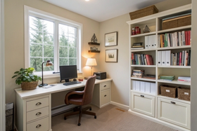 A Clean and Comfortable Home Office