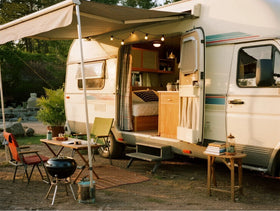 Caravan camping