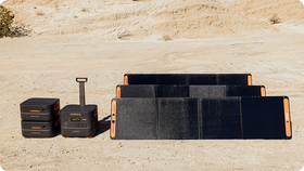 Portable solar generator