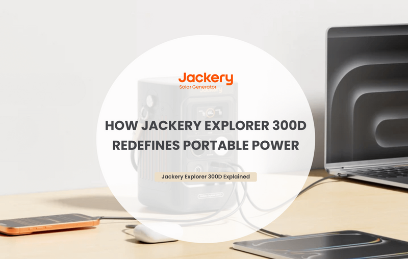 How the Jackery Explorer 300D Redefines Portable Power - Jackery EU