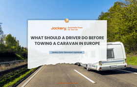 what should a driver do before towing a caravan