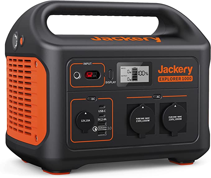 Jackey Explore 1000 Portable Power Station (Refurbished) – Jackery EU