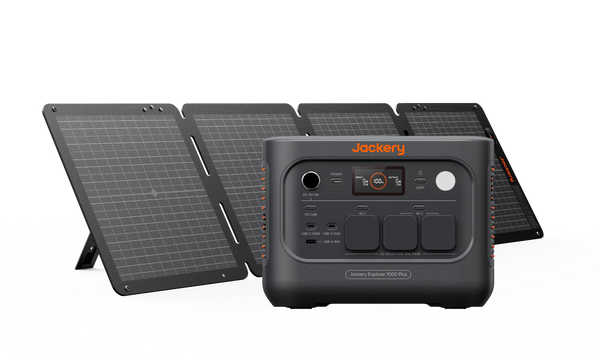 Jackery Explorer 1000 Plus v2 — Вариант с SolarSaga 100 Air