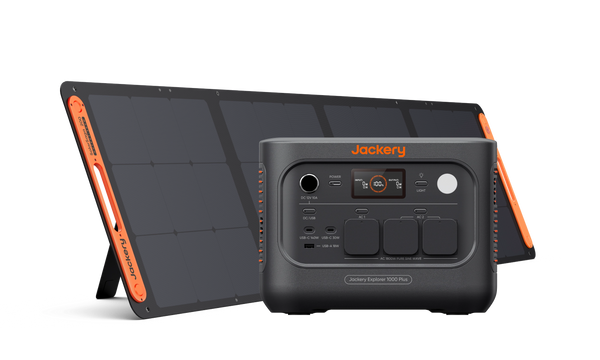 Jackery Explorer 1000 Plus v2 — Вариант с SolarSaga 200