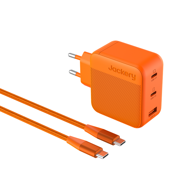 Jackery 102W GaN 3-Port Fast Charger