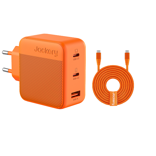 Jackery 102W GaN 3-Port Fast Charger