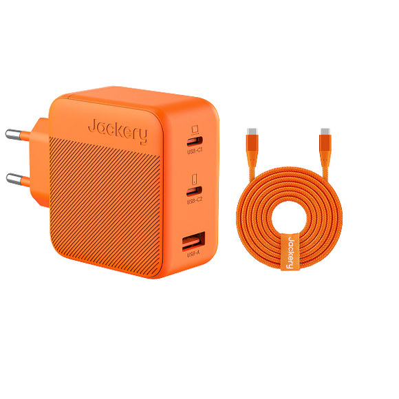 Jackery 102W GaN 3-Port Fast Charger