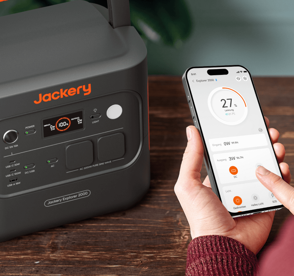 Розумне керування через застосунок Jackery