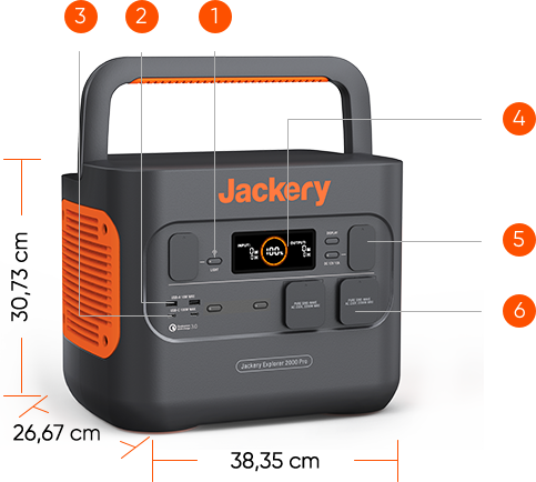 Jackery Explorer 2000 Pro Portable Power Station – Jackery EU