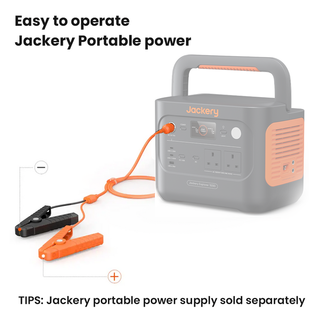 Jackery 12V Automobile Battery Charging Cable