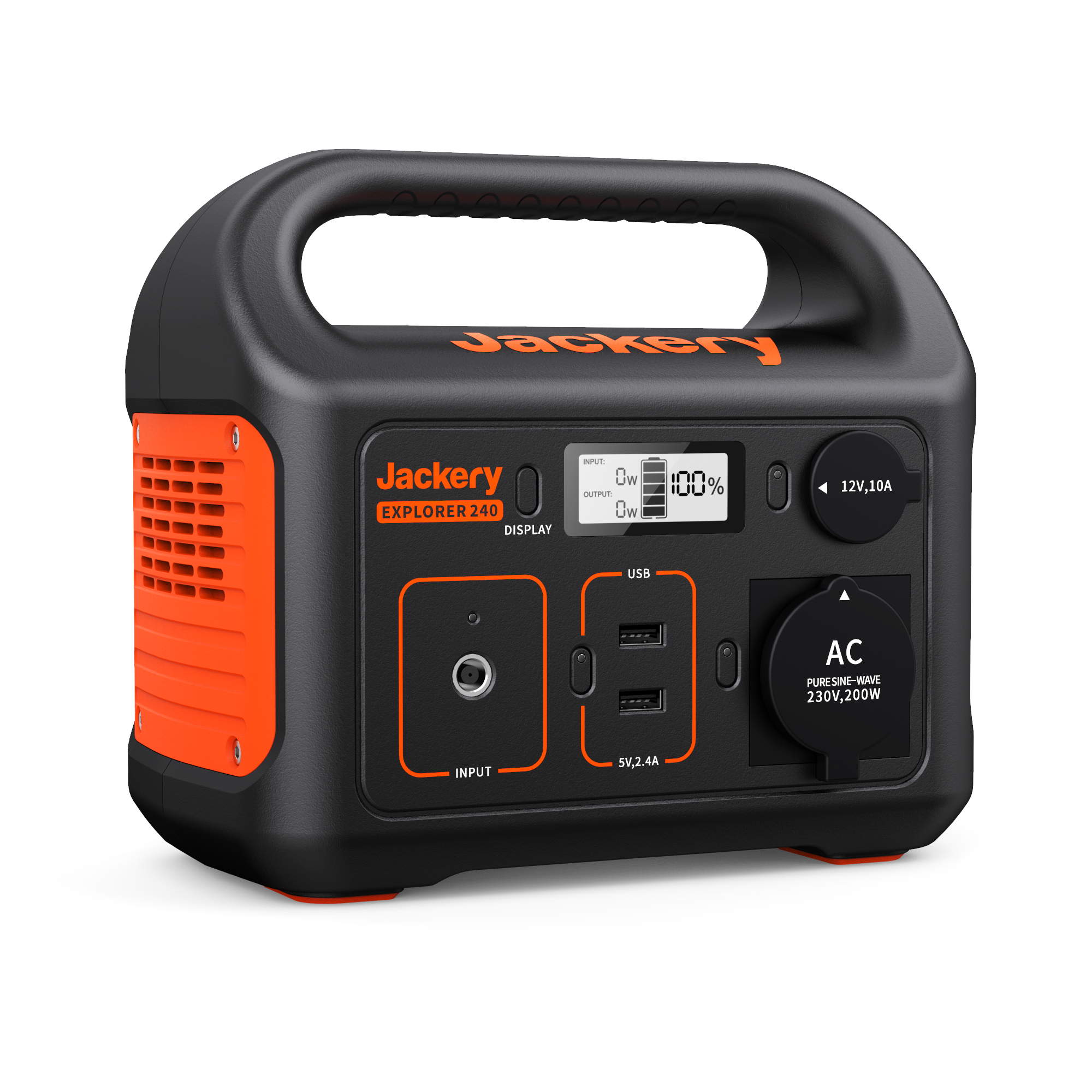 Jackery Explorer 240 Portable Power Station (Refurbished)