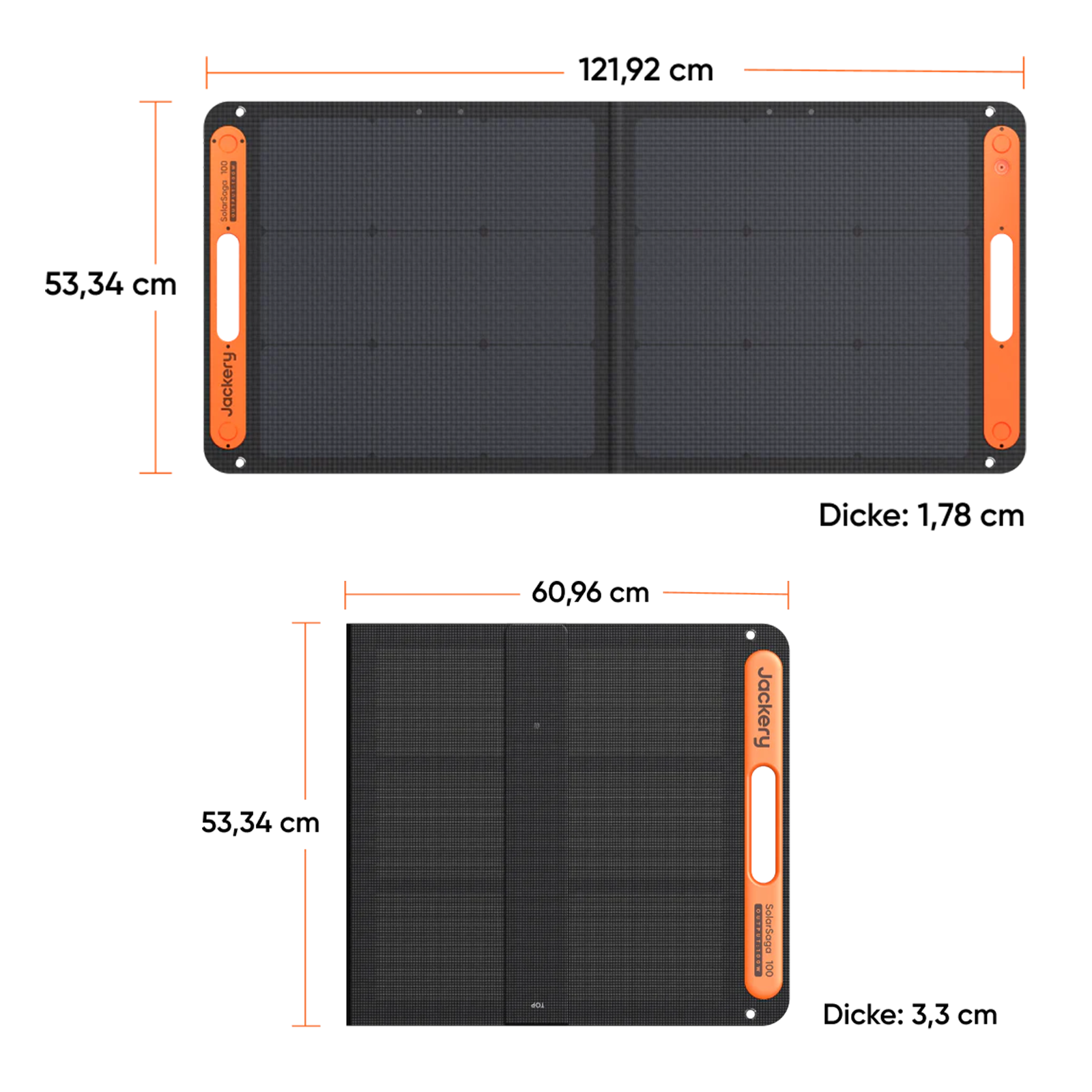 Jackery SolarSaga 100W Solar Panel | 25% Efficiency IP68 Jackery SolarSaga 100W Solar Panel | 25% Efficiency IP68
