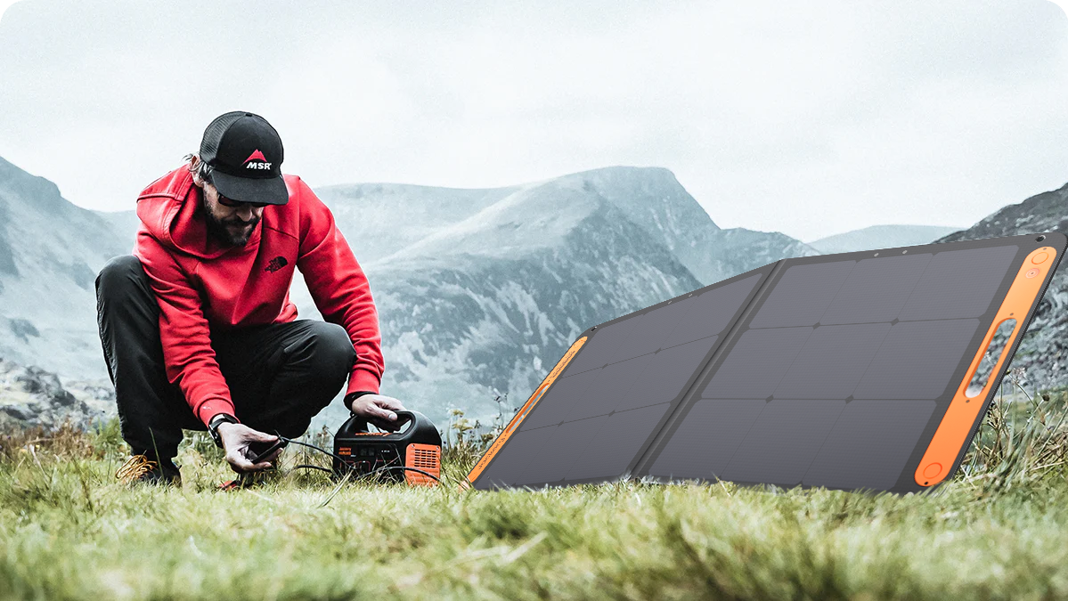 Jackery SolarSaga 100W Solar Panel | 25% Efficiency IP68
