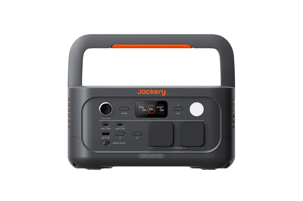 Jackery Explorer 500 ソーラー発電機 Jackery Explorer 500 v2 - 512Wh Portable Power Station 1-Hour Fast