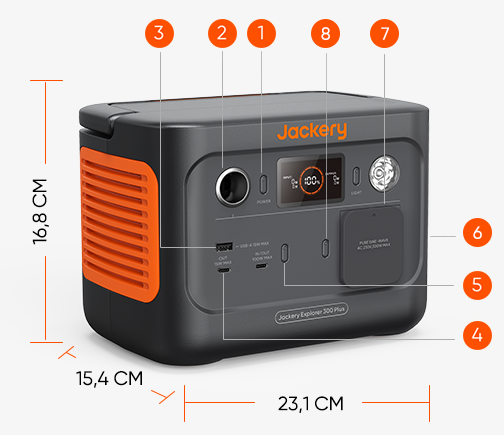 Jackery Explorer 300 Plus Portable Power Station – Jackery EU
