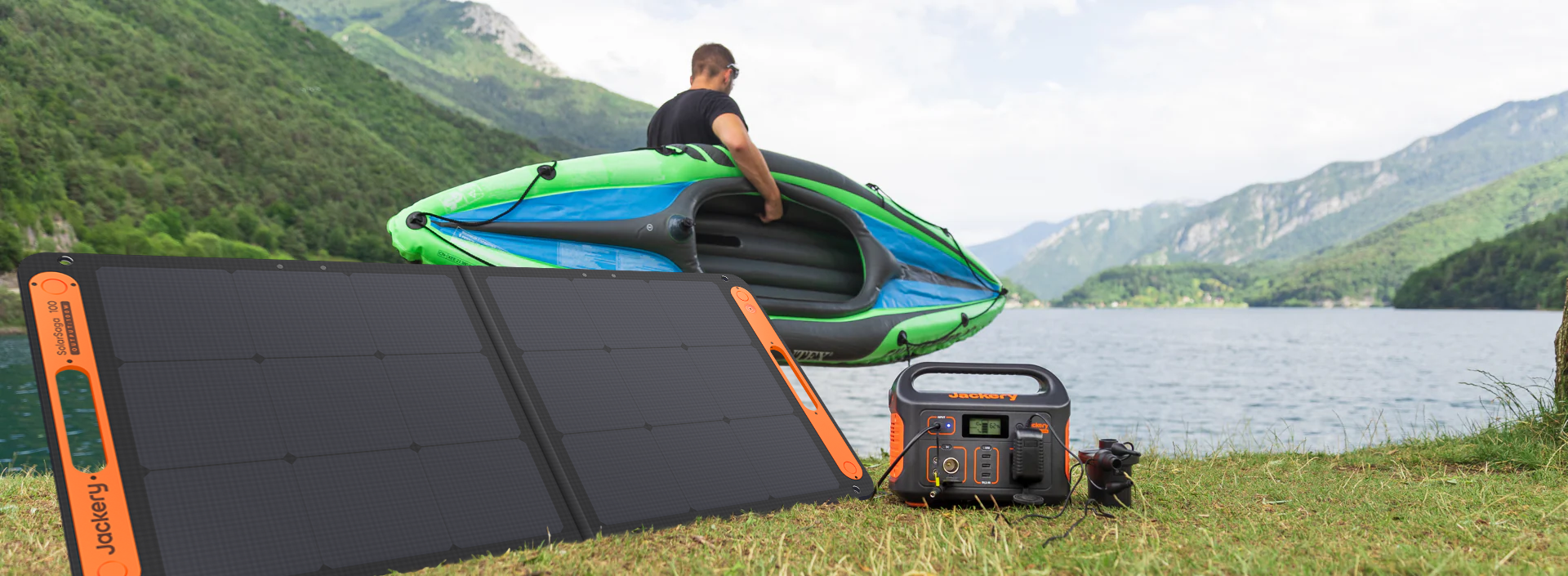 Jackery SolarSaga 100W Solar Panel | 25% Efficiency IP68