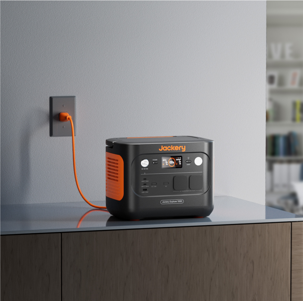 Портативна зарядна станція Jackery Explorer 1000 v2 — Заряджання від мережі 220–240 В