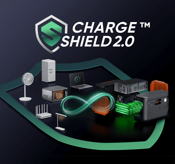 Портативна зарядна станція Jackery Explorer 3000 v2 — ChargeShield 2.0