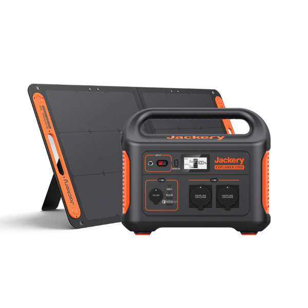 Jackery Solar Generator 1000 | 1002Wh Solar Generator for Camping