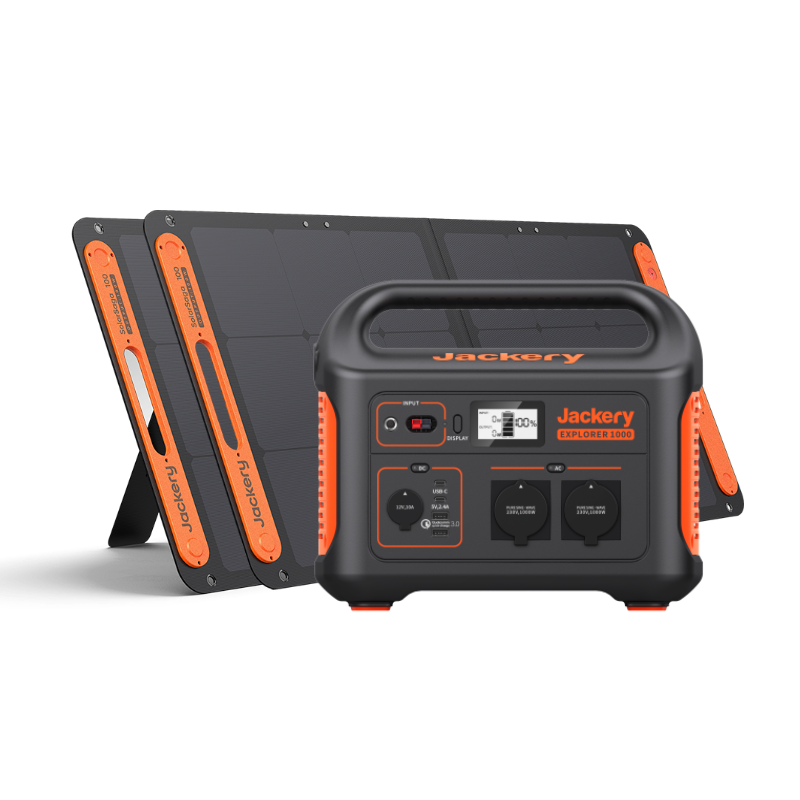 Jackery Solar Generator 1000 | 1002Wh Solar Generator for Camping