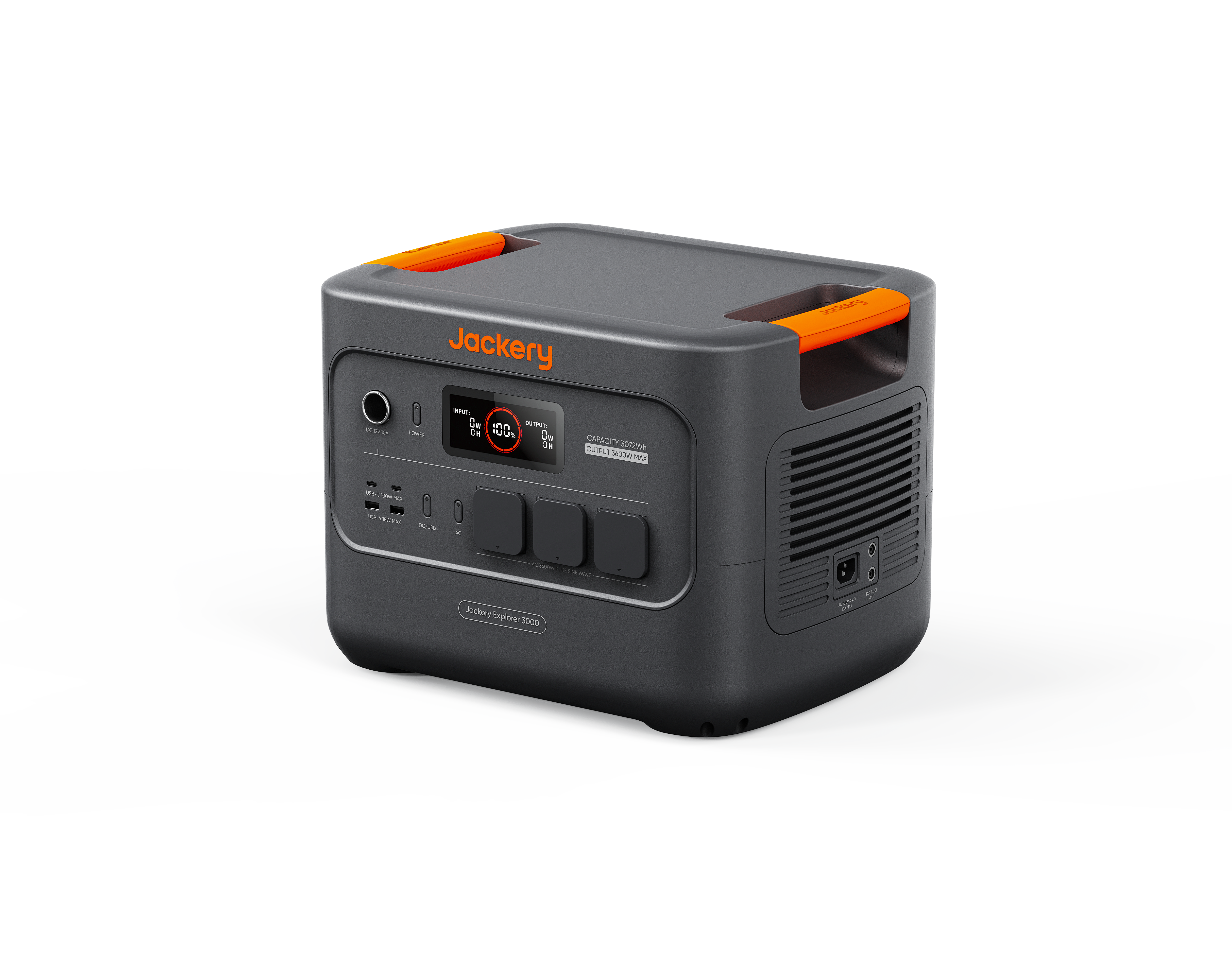 Jackery Solar Generator 3000 v2 - 3072Wh Fast Charge Off-Grid