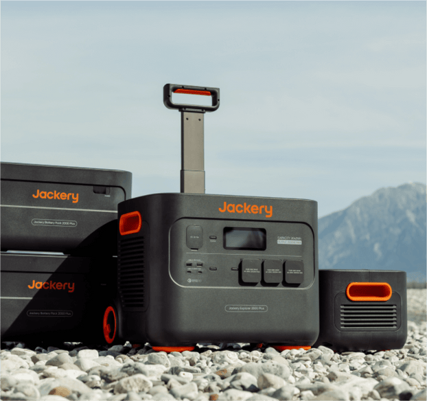Jackery Solar Generator 2000 Plus | 2042Wh 3000W Home Backup