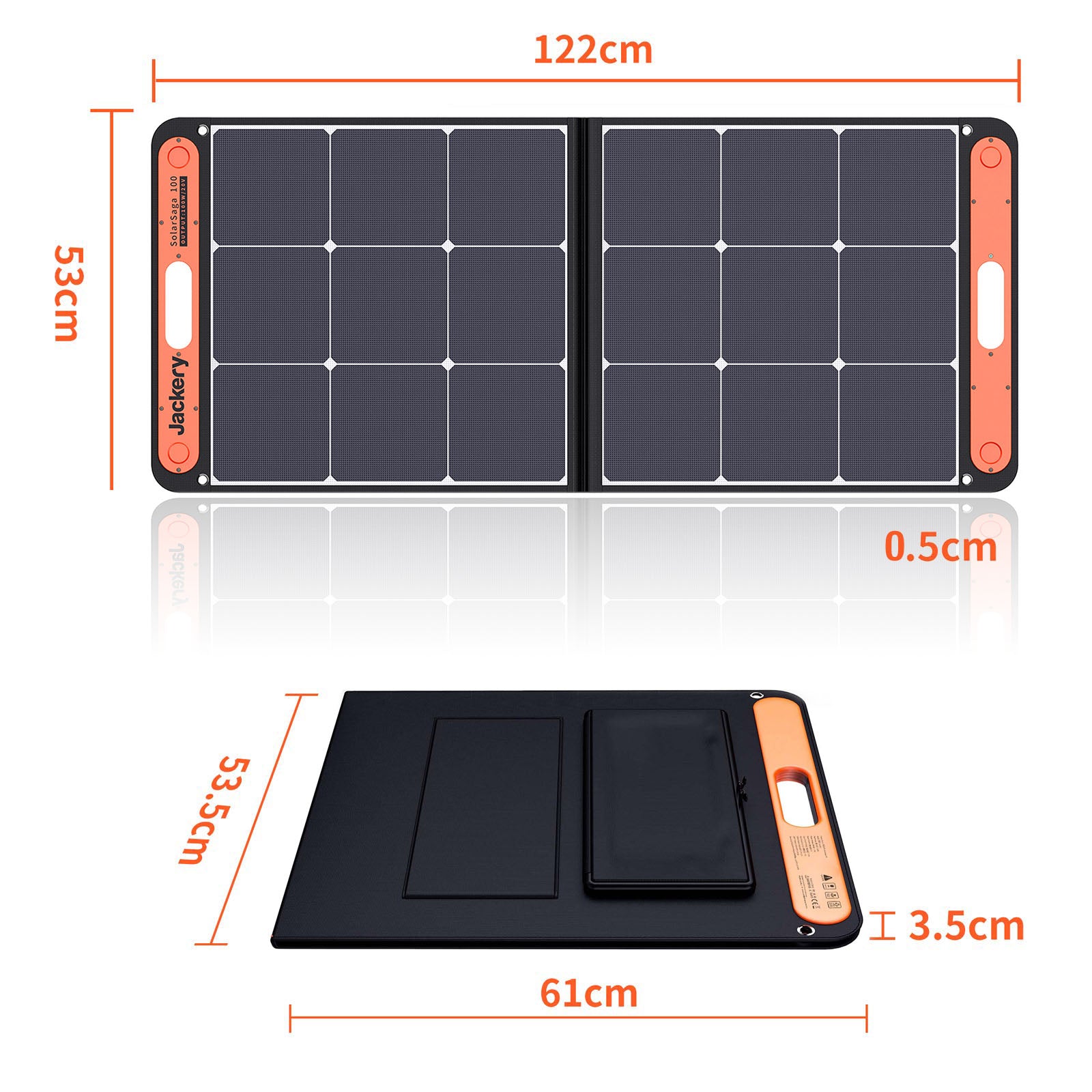 Jackery SolarSaga 100W Solar Panel – Jackery EU