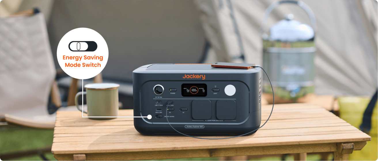 Jackery Explorer 500 v2 — Економний режим роботи