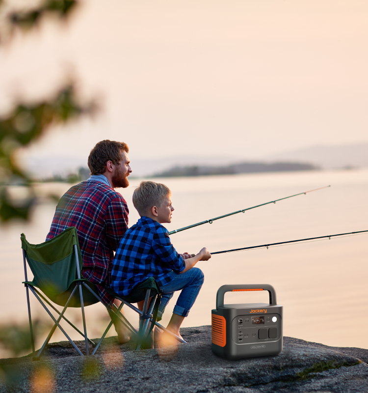 Jackery Solar Generators for Fishing