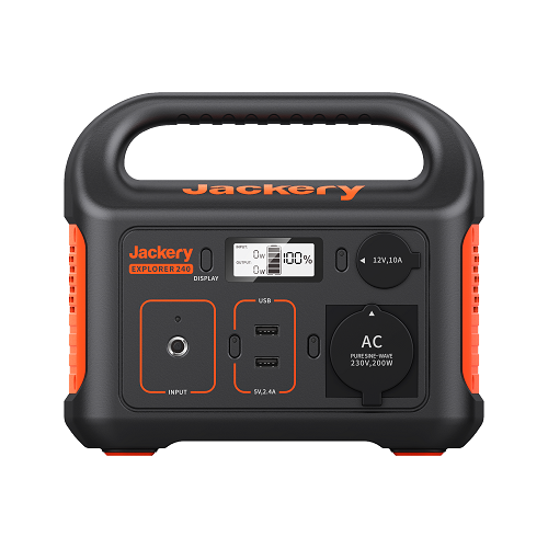 Jackery Explorer 240 Portable Power Station (Refurbished)